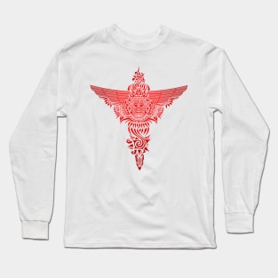 Maori Eagle Long Sleeve T-Shirt